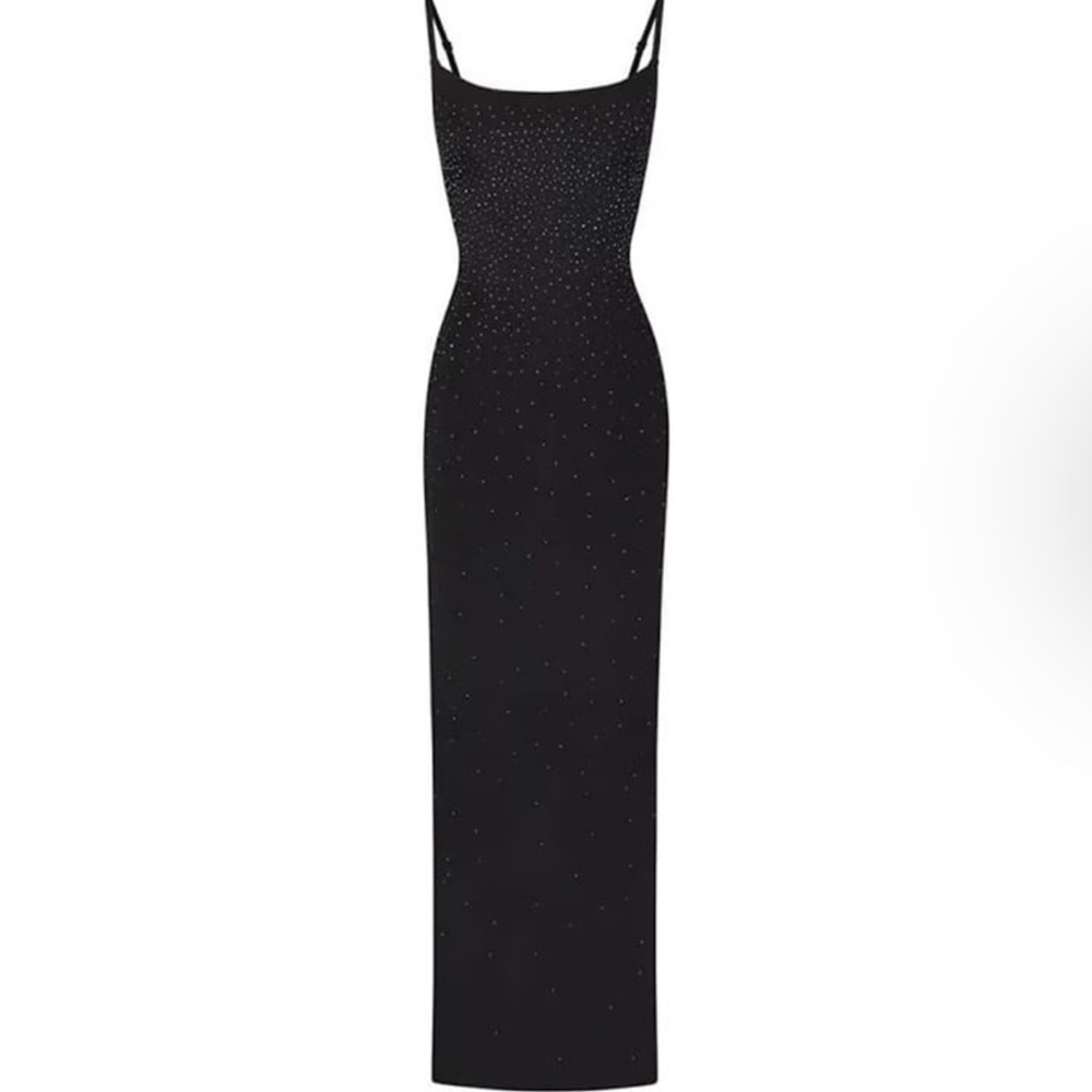 SKIMS: NWT - SWAROVSKI JELLY SHEER MAXI …
